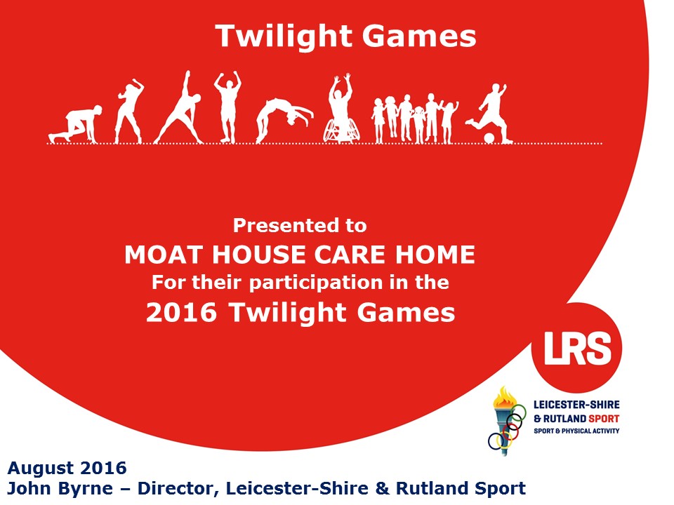 Moat House going for gold in Twilight Games