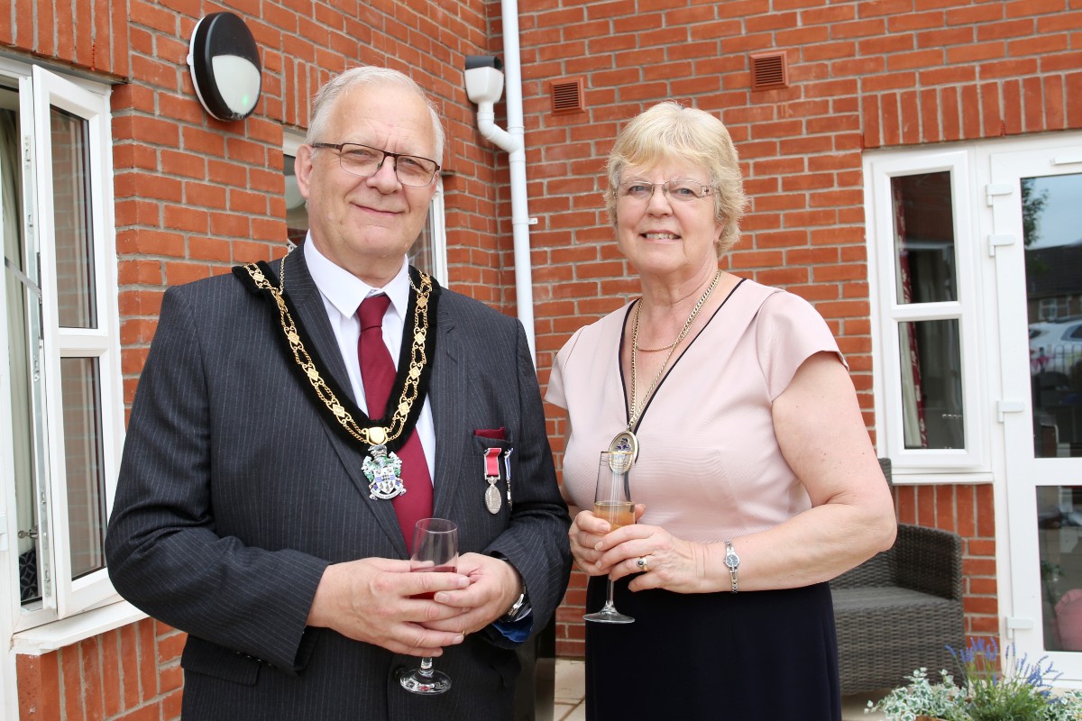 Mayor of Derby at Kiwi House Care Home