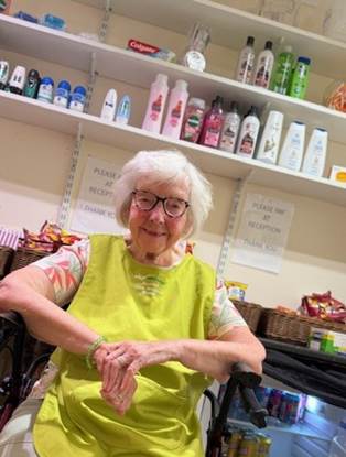 Shopkeeper at Kiwi House Care Home