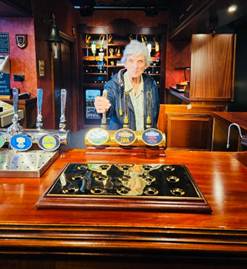 Jean, Chetwynd House Resident, at the Coronation Street Set