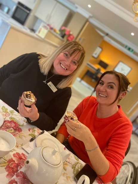 Harrier House Judges Trying Ready Steady Cook Bake