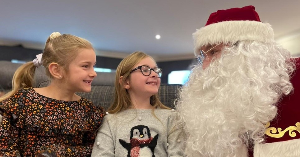 Santa returns for breakfast at Chetwynd House