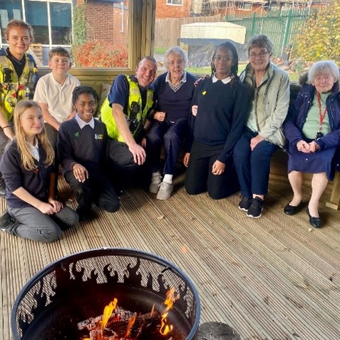 Kiwi House Residents Attends Local School as part of Intergenerational Day
