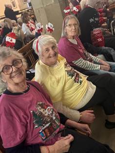 Douglas Court Residents Singing at Adept's Annual Choir Competition