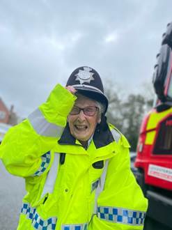 PC Joyce Reports for duty at Moat House's professional breakfast