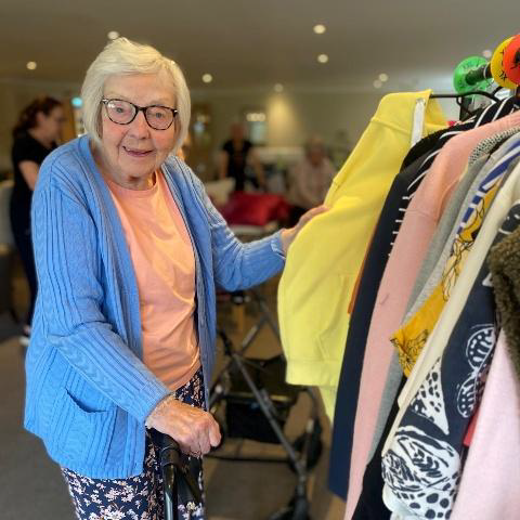 Kiwi House hosts sustainable pre-loved clothes sale with residents