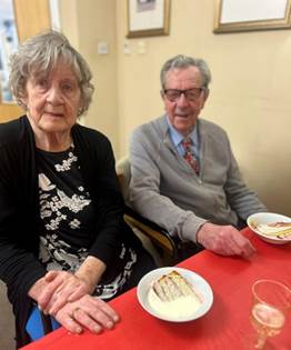 Douglas Court celebrates valentines day