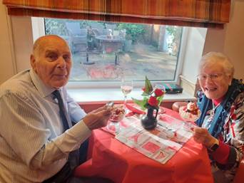 Bowood Court is filled with love and laughter for valentines day