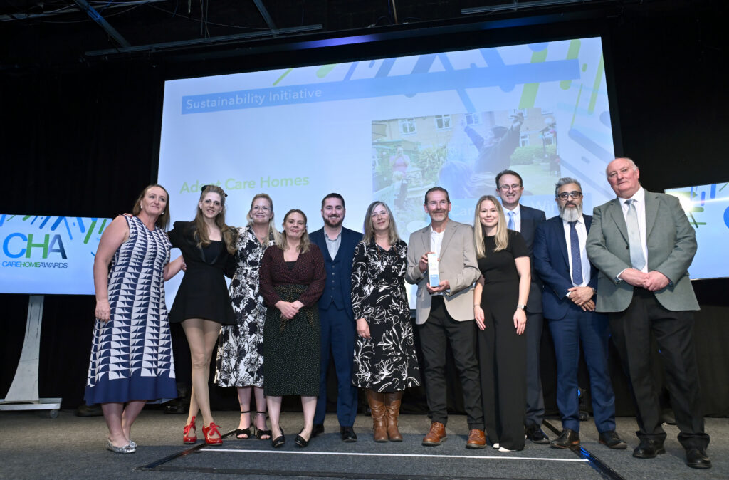 Adept Care Homes wins sustainability award at care home awards 2026 